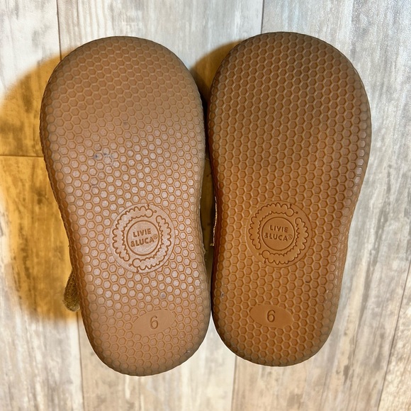 Livie & Luca Gemma Gold Sparkle Mary Janes - Picture 7 of 10